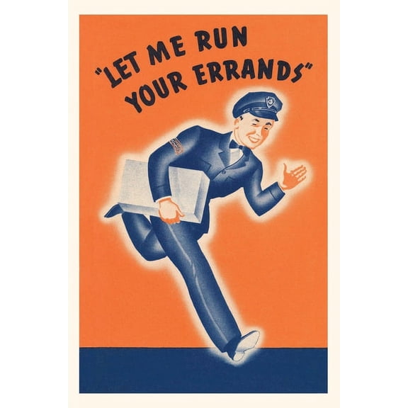 Pocket Sized - Found Image Press Journals: Vintage Journal Let Me Run Your Errands (Paperback)