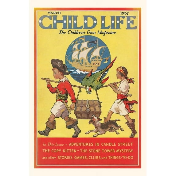 Pocket Sized - Found Image Press Journals: Vintage Journal Magazine Cover, Child Life (Paperback)