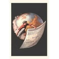 thumbnail image 1 of Pocket Sized - Found Image Press Journals: Vintage Journal Newsboy and Globe (Paperback), 1 of 1