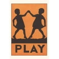 thumbnail image 1 of Pocket Sized - Found Image Press Journal Vintage Journal Play Poster, (Paperback), 1 of 1