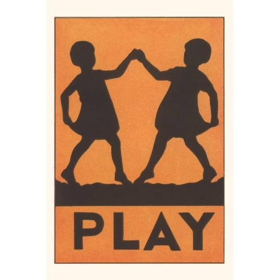 Pocket Sized - Found Image Press Journal Vintage Journal Play Poster, (Paperback)