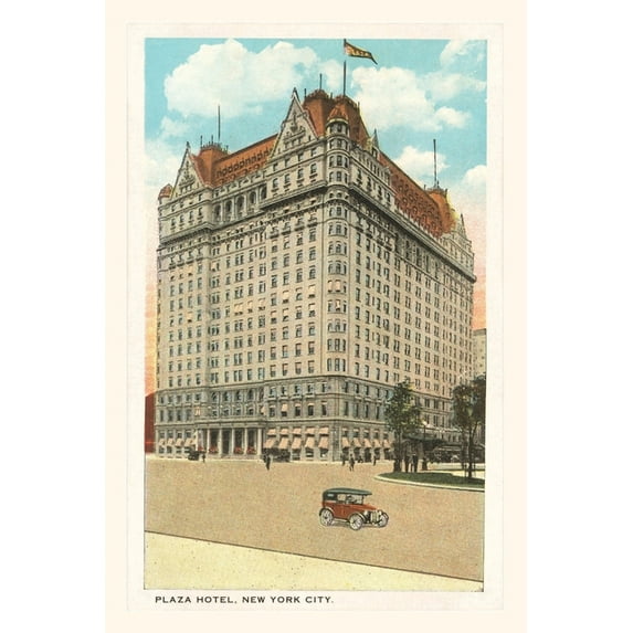 Pocket Sized - Found Image Press Journals: Vintage Journal Plaza Hotel, New York City (Paperback)