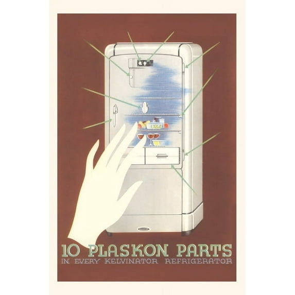Pocket Sized - Found Image Press Journals: Vintage Journal Refrigerator Features (Paperback)