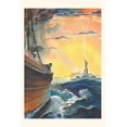 thumbnail image 1 of Pocket Sized - Found Image Press Journals: Vintage Journal Ship Approaching Statue of Liberty (Paperback), 1 of 1