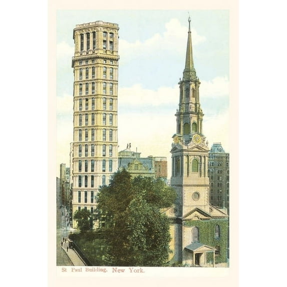Pocket Sized - Found Image Press Journals: Vintage Journal St. Paul Building, New York City (Paperback)