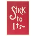 thumbnail image 1 of Pocket Sized - Found Image Press Journals: Vintage Journal Stick to It (Paperback), 1 of 1