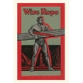 thumbnail image 1 of Pocket Sized - Found Image Press Journals: Vintage Journal Strongman Advertising Wire Rope (Paperback), 1 of 1