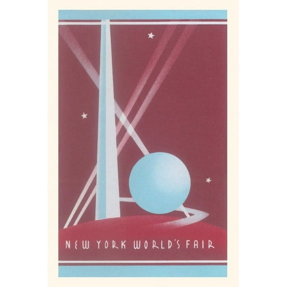 Pocket Sized - Found Image Press Journals: Vintage Journal Trylon and Perisphere, New York World's Fair (Paperback)