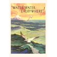 thumbnail image 1 of Pocket Sized - Found Image Press Journals: Vintage Journal Water Everywhere, Seagull over Waves (Paperback), 1 of 1