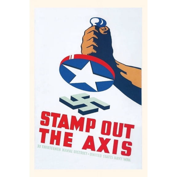 Pocket Sized - Found Image Press Journals: Vintage Journal World War II Propaganda Poster (Paperback)