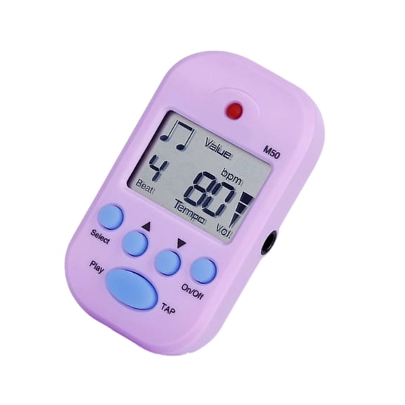 Pocket Sized Metronome Rhythm Training Device Personals Performances Metronome for Enhancing Musical Rhythm