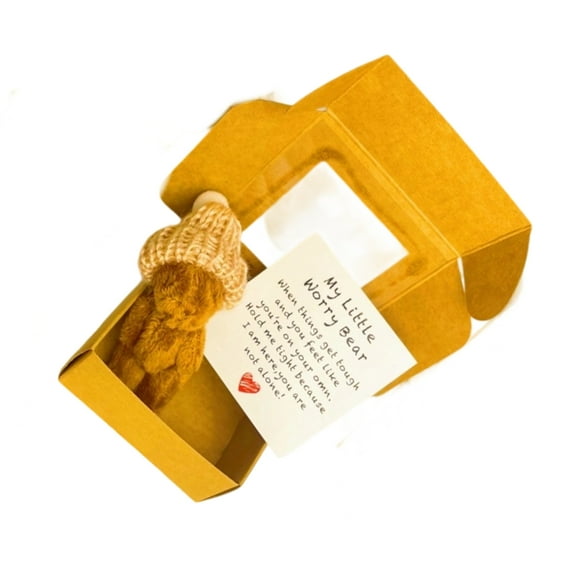 Pocket Sized Plushes Bear With User Friendly Materials Elegant Box Plushes Doll For Children Party Supplies