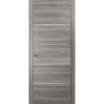 thumbnail image 1 of Pocket Sliding Grey Door 30 x 96 with Frame, 1 of 5