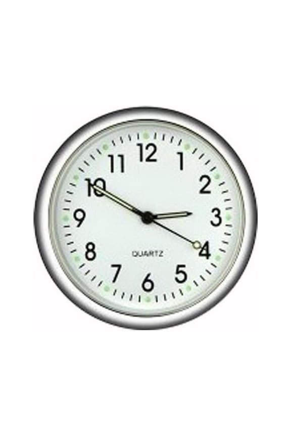 Pocket Small Mini Luminous Quartz Analog Watch Stick-On Clock Lot T3