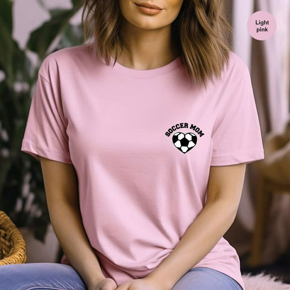 Pocket Soccer Mom T-Shirt, Soccer Mom Life Shirt, Soccer Lover Graphic Tees, Game Day Vibes, Soccer Season Shirt, Gift for Soccer Mom, SL0613