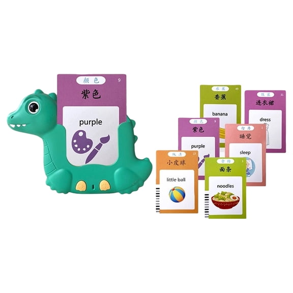 Pocket Speech Therapy Talking Flash Cards Toy for Sensory Learning and Auditory Vocabulary Development