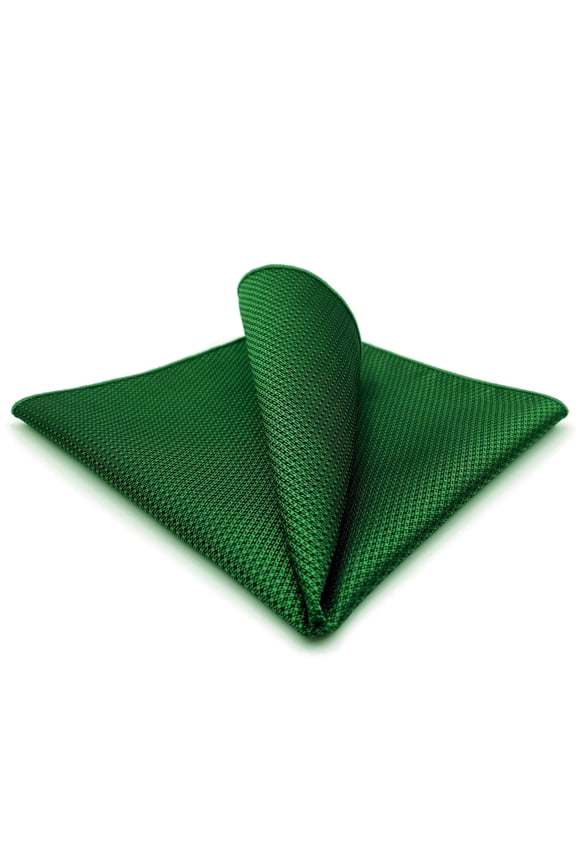 Pocket Square for Men Solid Green Classic for Suit Handkerchief