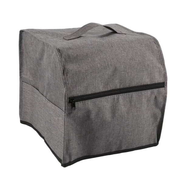 Pocket Storage Covered Serger Machine Dust Cover with Side Pockets, Fits Most Standard Overlock Sewing Machines
