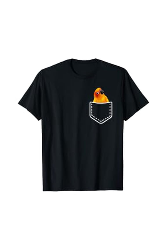 Pocket Sun Conure Apparel For Sun Conure Parrot Birds Lovers T-Shirt
