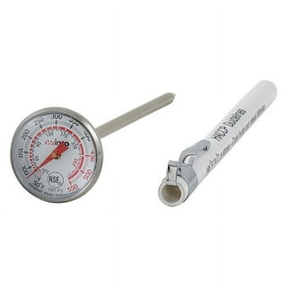 Winco TMT-CDF2 Candy/Deep Fry Thermometer Temperature Range 100 Degrees to  400 Degrees F