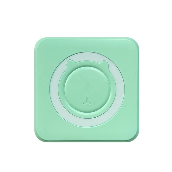 Pocket Thermal Printer,Bluetooth Portable Mini Printer for Photo/Label/Text Printing, OCR Scanner, Study Buddy & Kids Gift / DIY Stickers（Green）