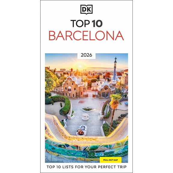 DK Top 10 Barcelona: Top 10 Lists for Your Perfect Trip, Plus an All-Weather Folded Map (Paperback)