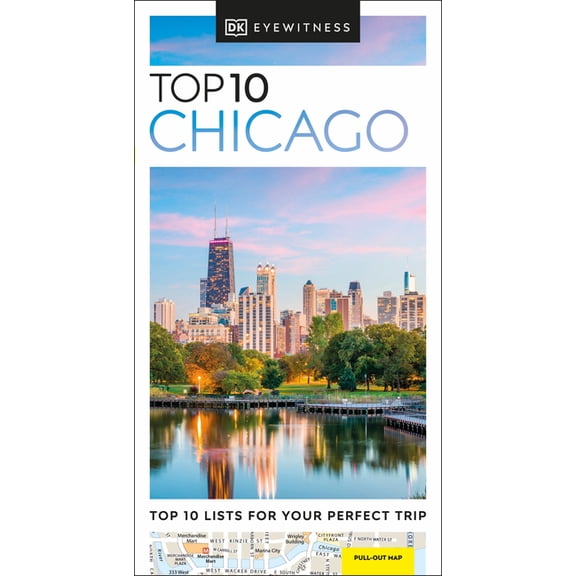 Pocket Travel Guide DK Top 10 Chicago, (Paperback)