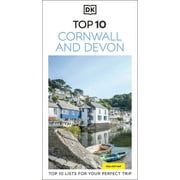 Pocket Travel Guide DK Top 10 Cornwall and Devon Top 10 Lists for Your Perfect Trip, Plus an All-Weather Folded Map, Paperback
