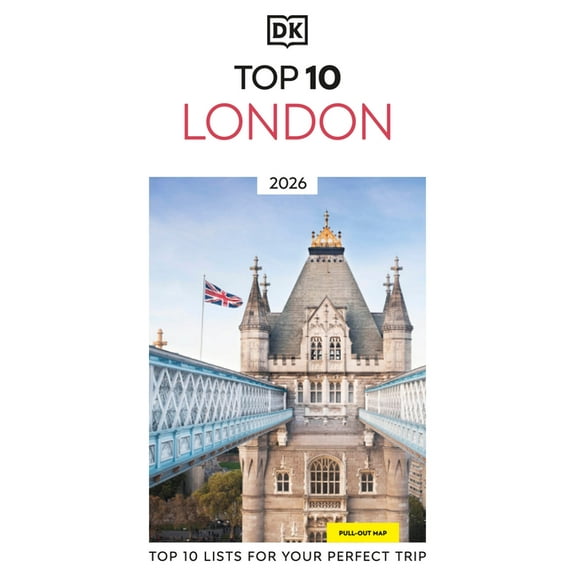 Pocket Travel Guide DK Top 10 London: Top 10 Lists for Your Perfect Trip, Plus an All-Weather Folded Map, (Paperback)