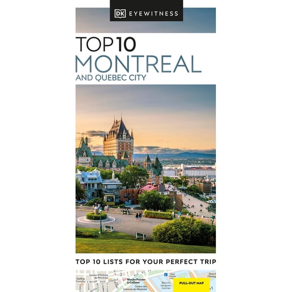 Pre-Owned Pocket Travel Guide Top 10 Montreal and Quebec City, (Paperback)