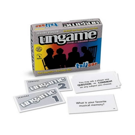 Pocket UnGame Seniors Edition Ideal for Family, Parties, and Classroom Learning - Perfect for Educational Play, Strategy, and Learning