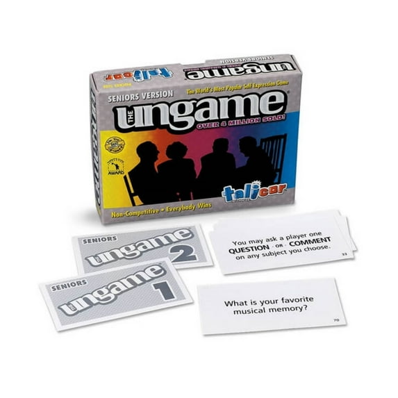 Pocket UnGame Seniors Edition Ideal for Family, Parties, and Classroom Learning - Perfect for Educational Play, Strategy, and Learning