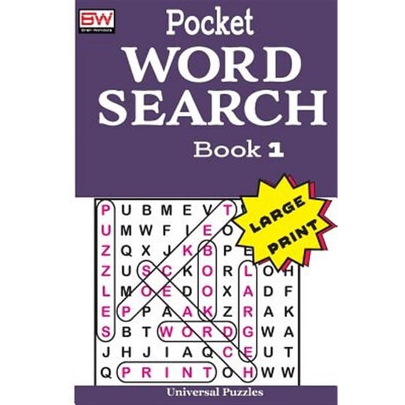 Pocket Word Search Puzzles: Pocket WORD SEARCH Puzzles (Paperback)