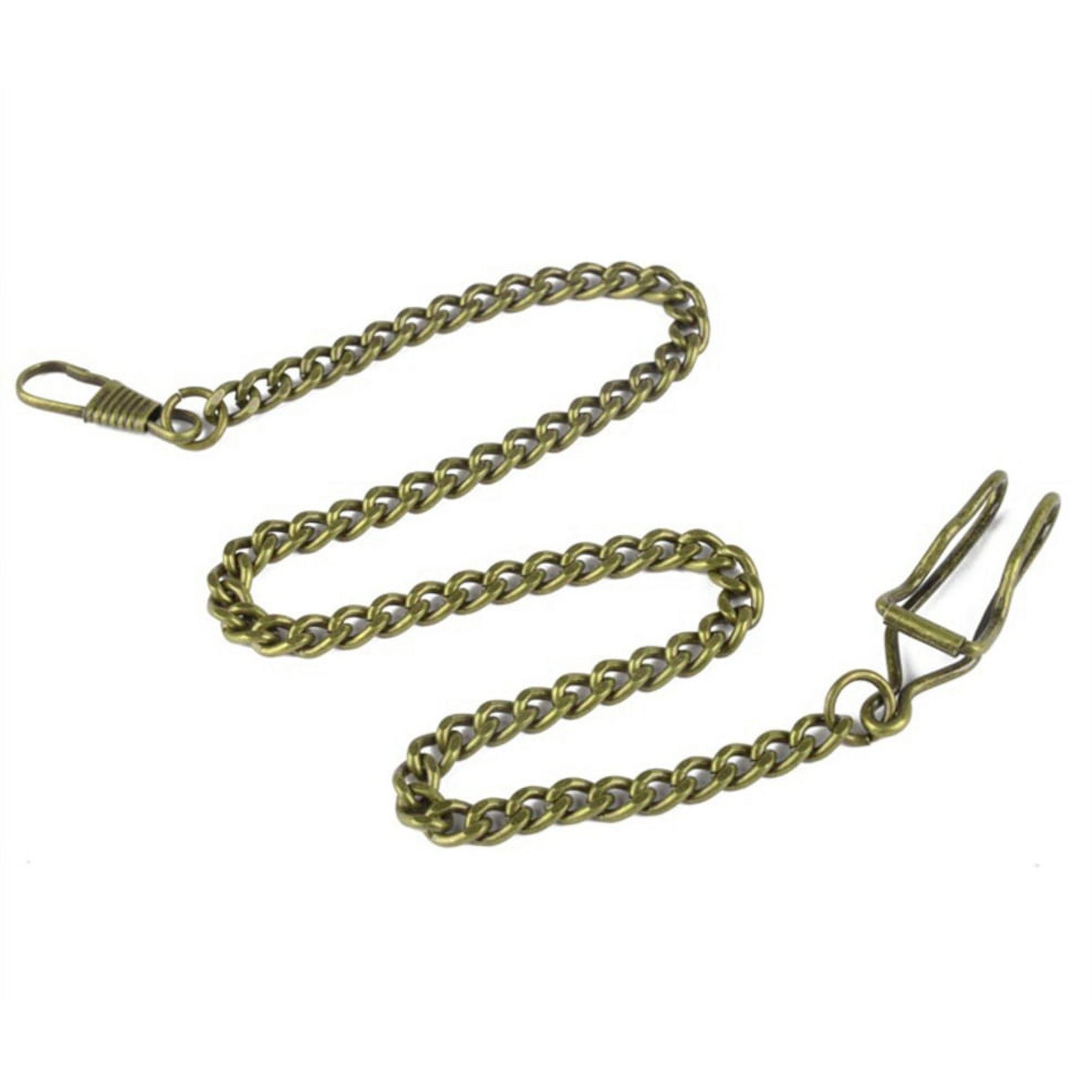 Pocket Watch Belt Chain Bronze Copper Color Anti-Tarnish PW-BZ ...