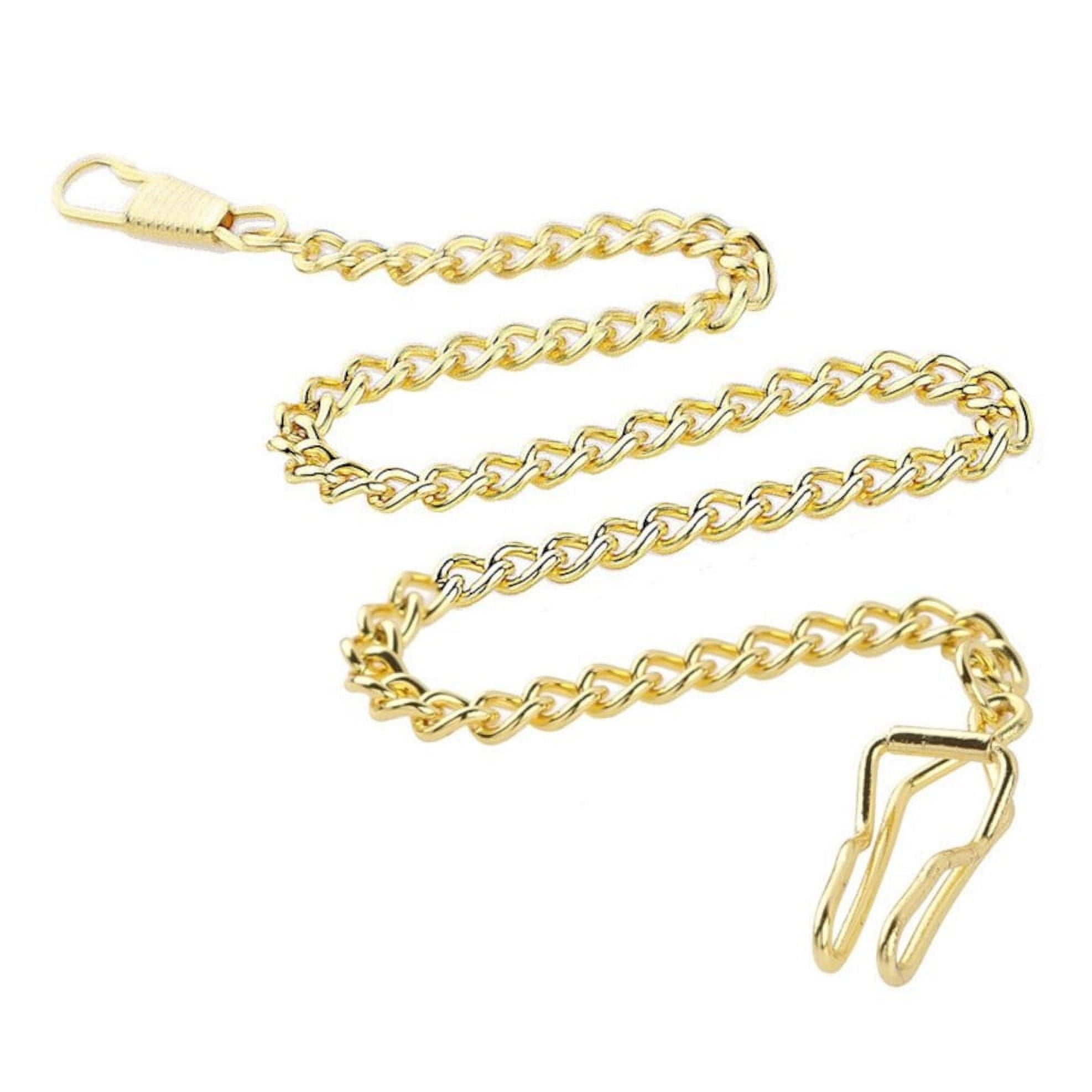 Pocket Watch Belt Chain Goldtone Antitarnish PWGOLD
