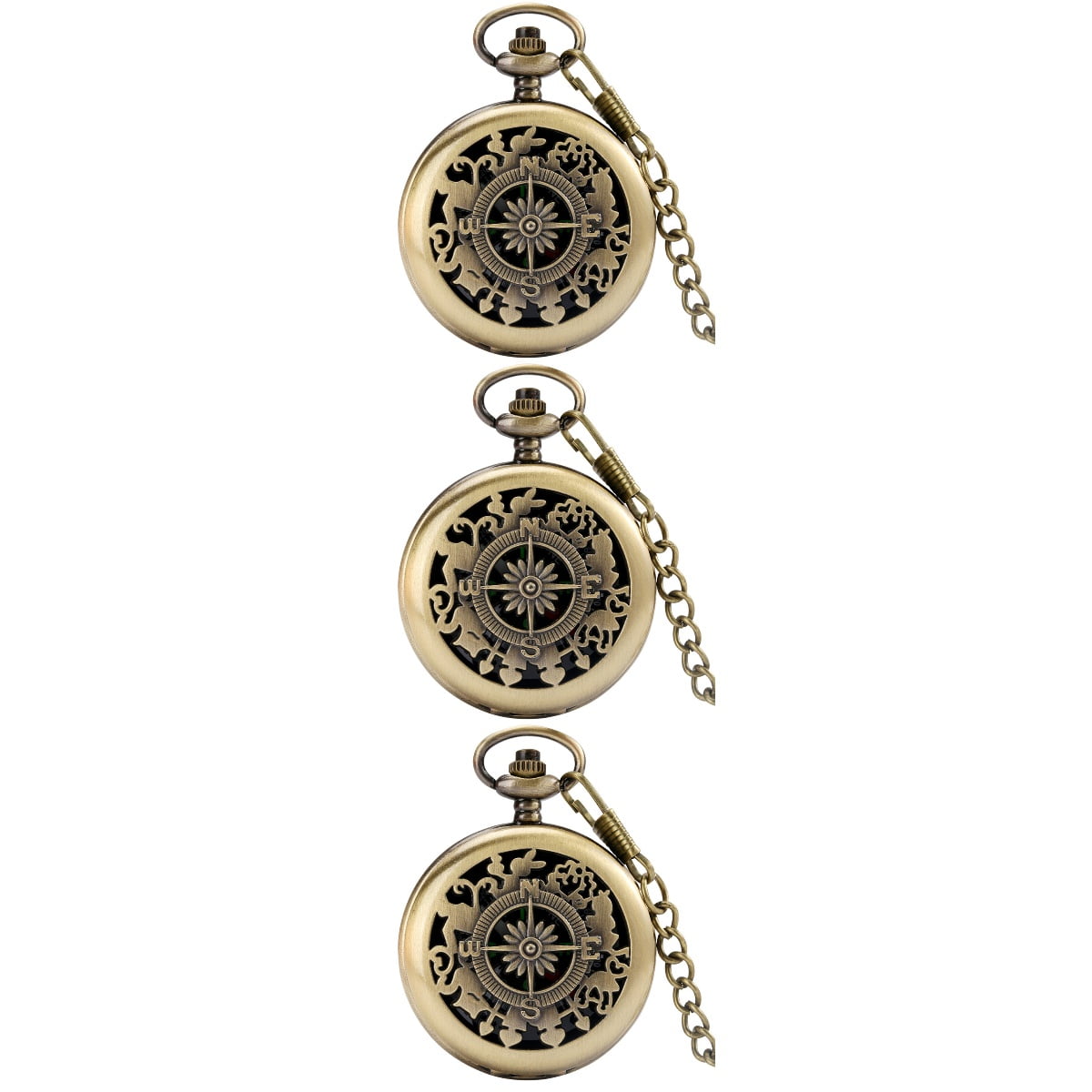 Pocket Watch Compass Retro Multi-functional Tourist Personalized for Math Travel