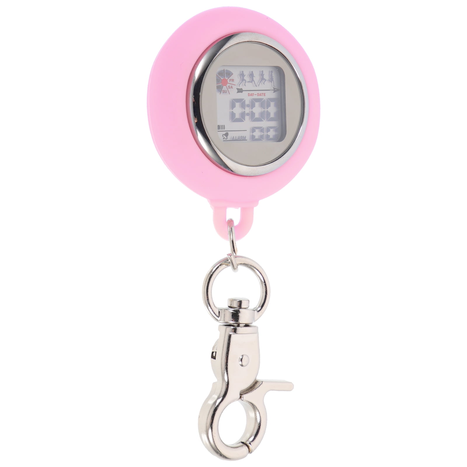 Pocket Watch Key Buckle Digital Pocket Watch Buckle Chest Watch for