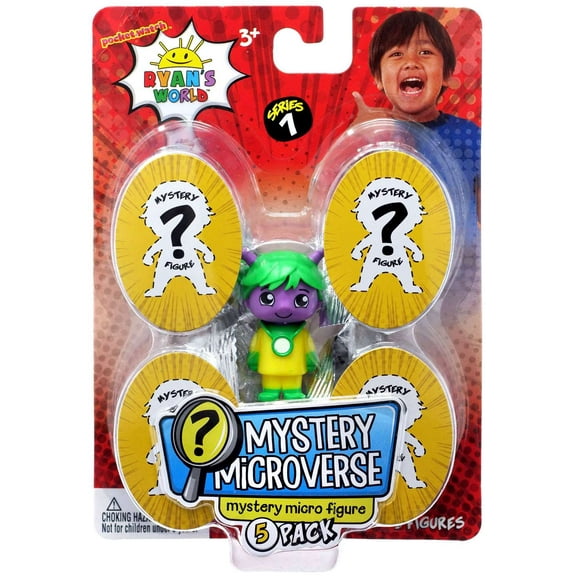 Pocket Watch Mystery Microverse Series 1 Nay'r Ryan & Mystery Micro Figure 5-Pack