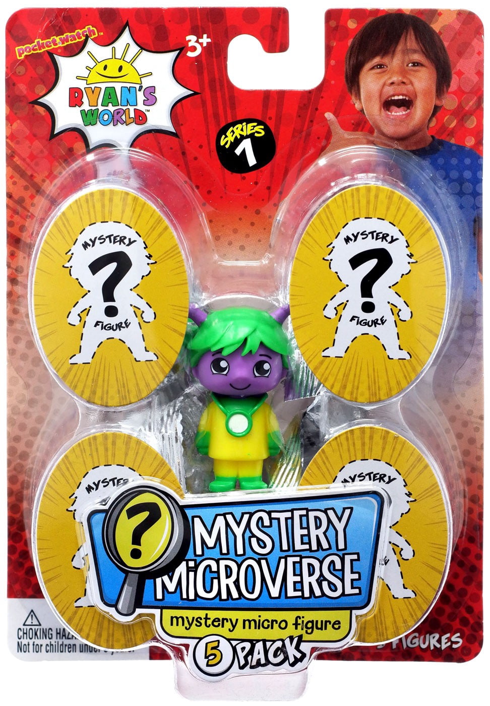 Pocket Watch Mystery Microverse Series 1 Nay'r Ryan & Mystery Micro Figure 5-Pack