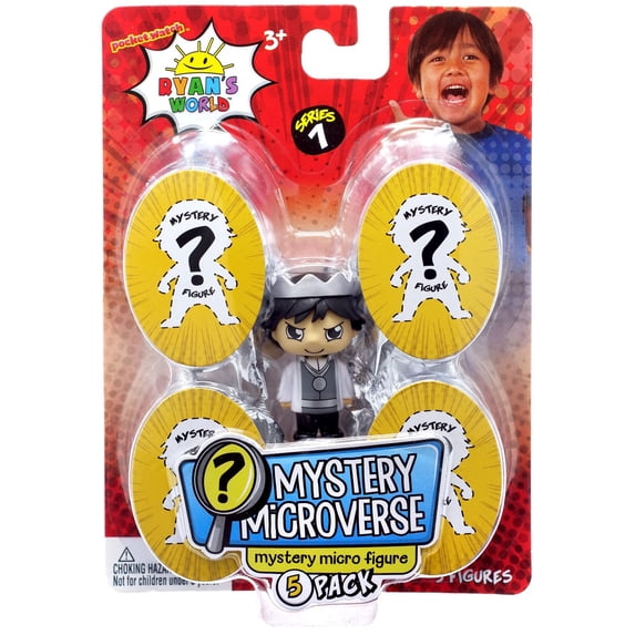 Pocket Watch Mystery Microverse Series 1 Prickly Prince Ryan & Mystery Micro Figure 5-Pack