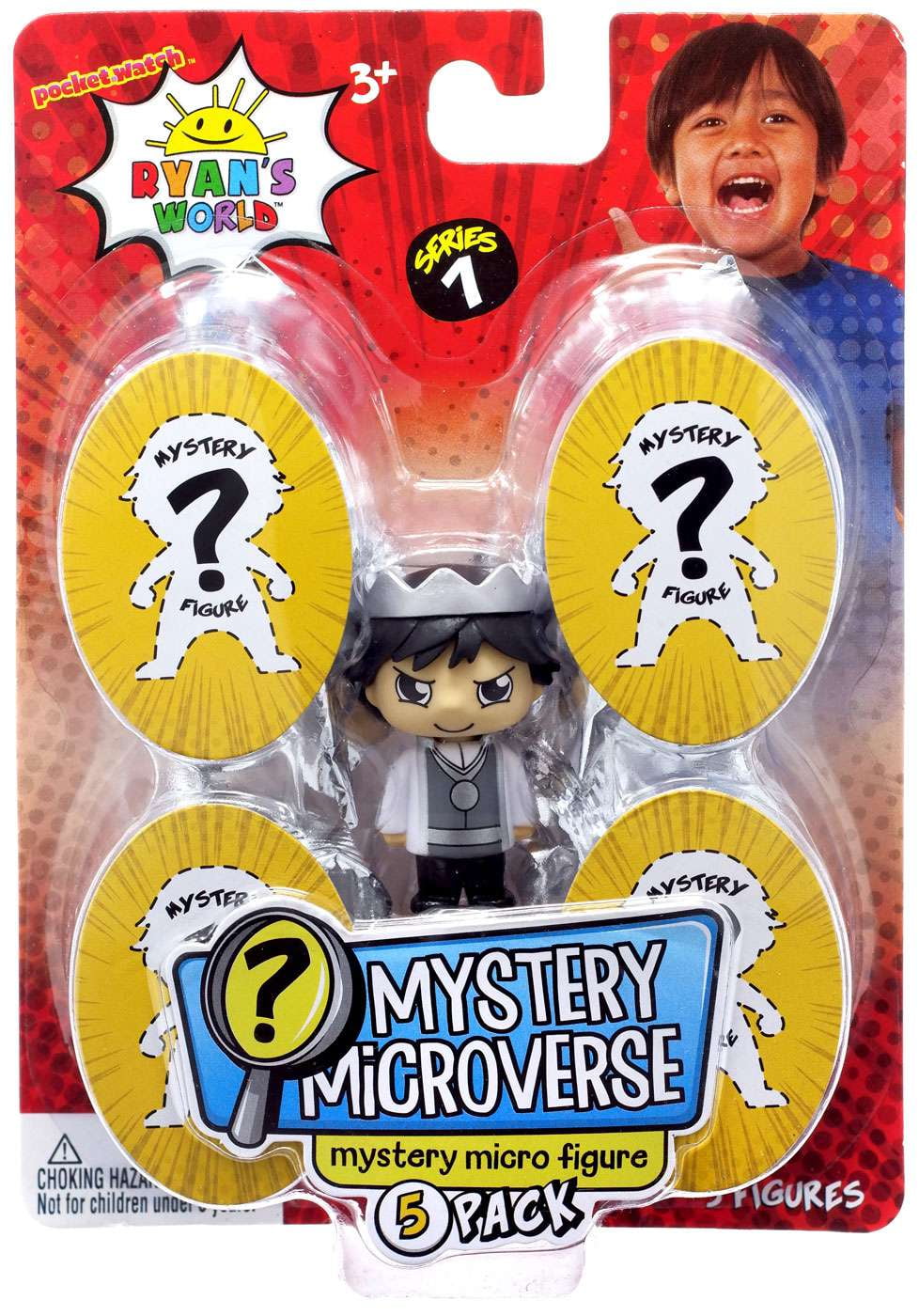 Pocket Watch Mystery Microverse Series 1 Prickly Prince Ryan & Mystery Micro Figure 5-Pack