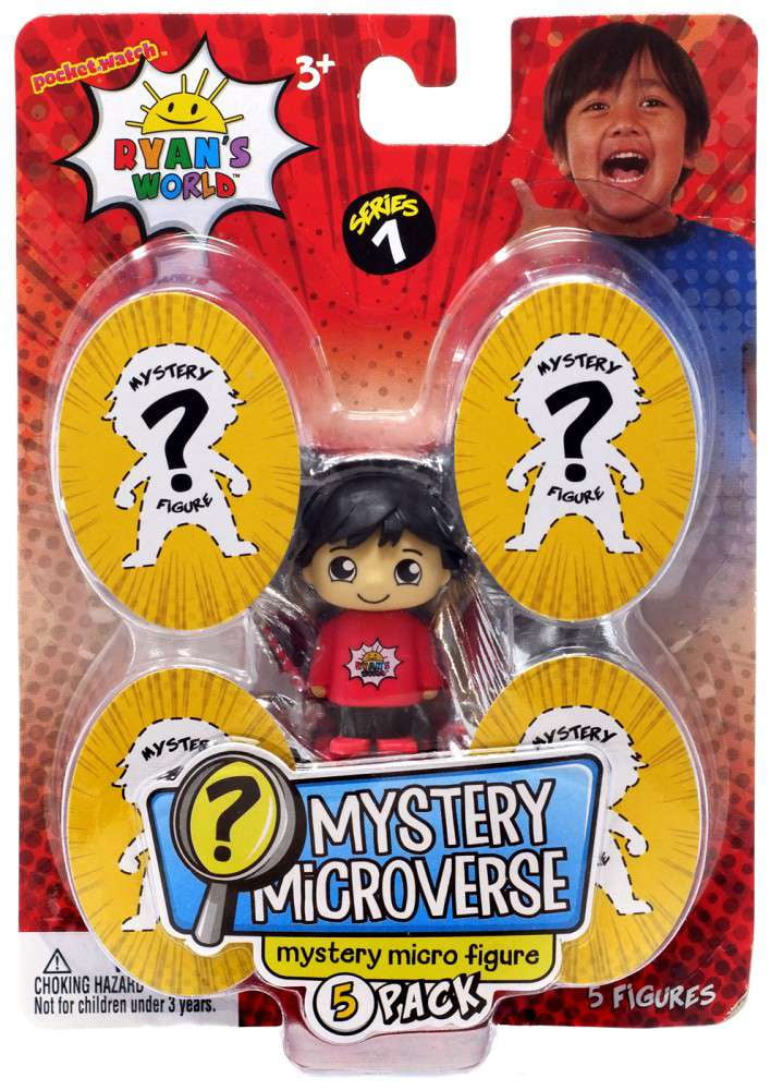 Pocket Watch Mystery Microverse Series 1 Ryan & Mystery Micro Figure 5-Pack