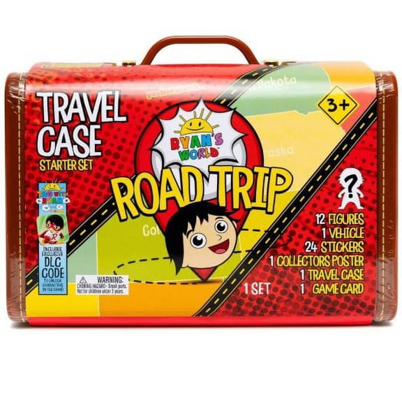 Pocket Watch Road Trip Travel Case Mystery Suitcase [Includes 12 RANDOM Micro Figures!]