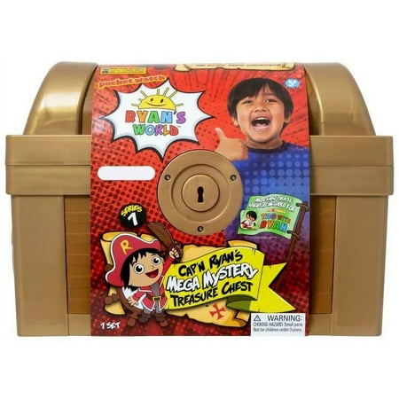Pocket Watch Ryan's World Cap'n Ryan's Mega Mystery Treasure Chest