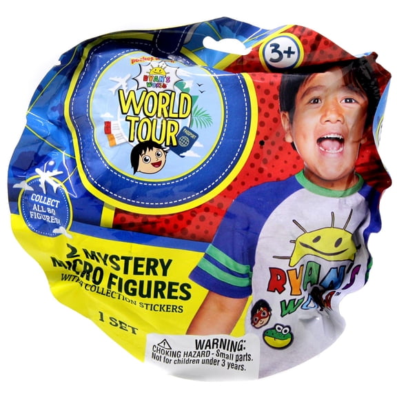 Pocket Watch Ryan's World World Tour Mystery 2-Pack
