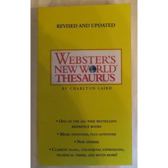 Pre-Owned Pocket Webster's New World Thesaurus: Revised and Updated (Pocket Thesaurus, Revised and Updated Edition) (Unknown) 1451646933 9781451646931