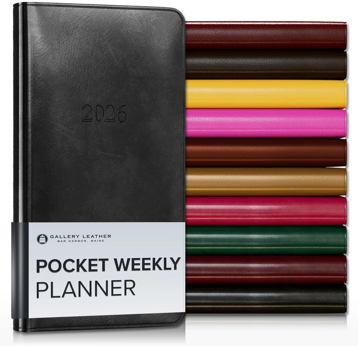 Pocket Weekly Monthly Planner 2026, , Calendar Planner and Notebook