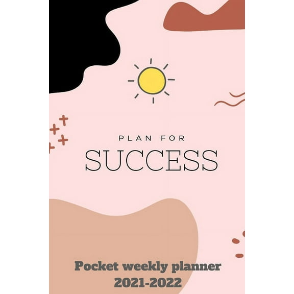 Pocket weekly planner 2021: Agenda, 2021-2024 calendar - Beautiful Agenda, 2021-2024 monthly calendar, 36 months from July 2021 to June 2024 to organize your life. (Paperback)