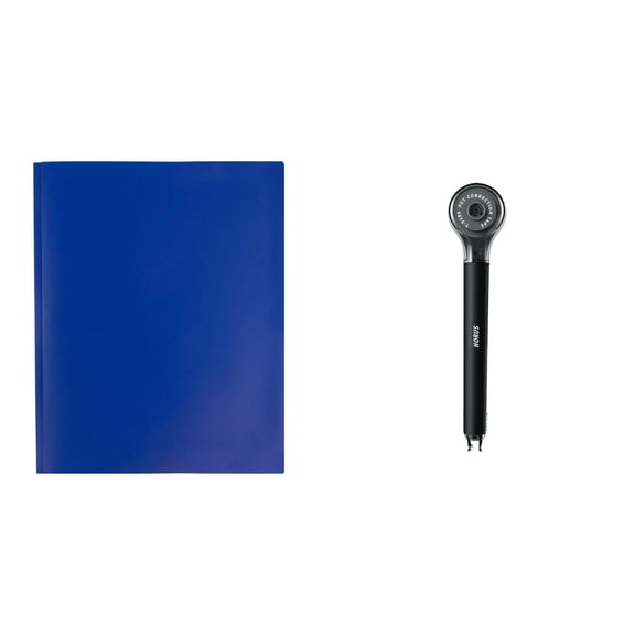 Pocket White Out Correction Tape Pen 6m For Note Taking Marking And Journaling - Blue