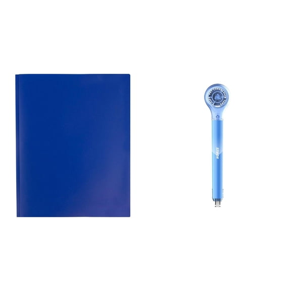Pocket White Out Correction Tape Pen 6m For Note Taking Marking And Journaling - Blue